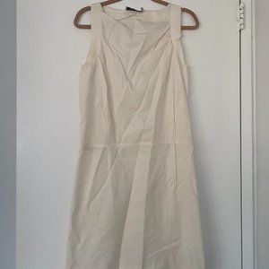 Yves Saint Laurent Sleeveless White Dress